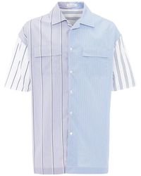 JW Anderson - Stripe Print Shirt - Lyst