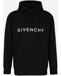Givenchy - Logo Hood Sweatshirt - Lyst