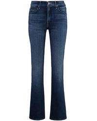 Mother - The Hustler Ankle Fray Jeans - Lyst