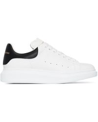 McQueen - Oversized Leather Sneakers - Lyst
