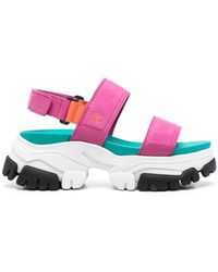 Timberland Colour-block Chunky Sandals - Pink
