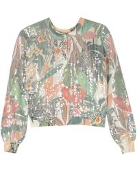 Twin Set - St.jungle Allover Jacket Clothing - Lyst