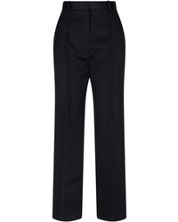 Loro Piana - Straight Silk Pants - Lyst