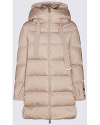 Herno - Cream Puffer Down Jacket - Lyst