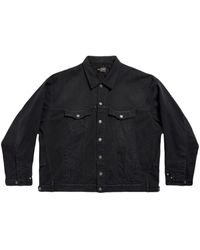 Balenciaga - Deconstructed Denim Jacket - Lyst
