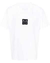 Givenchy - 4G Stars Cotton T-Shirt - Lyst