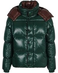 Moncler - Short Down Jacket Parana With Hood - Lyst