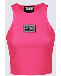 Versace Jeans Couture Fuchsia Tank Top - Pink