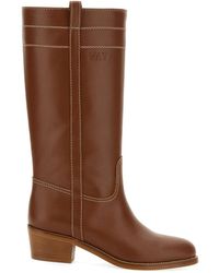Fay - Leather Boot - Lyst