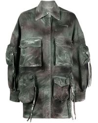 The Attico - Fern Short Coat Clothing - Lyst