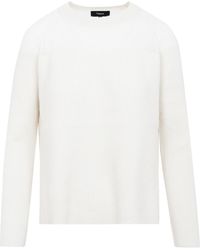 Theory Cashmere Karenia Degrade Top Sweater in White - Save 5% - Lyst