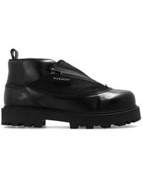 Givenchy - Storm Leather Ankle Boots - Lyst
