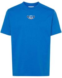 Off-White c/o Virgil Abloh - Off- Bandana Arrow Cotton T-Shirt - Lyst
