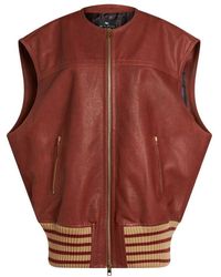 Etro - Leather Waistcoats - Lyst