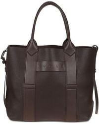 Hogan - Script Medium Leather Tote Bag - Lyst
