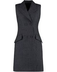 Givenchy - Double Breasted Blazer Dress - Lyst