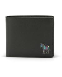 Paul Smith - Leather Wallet With Zebra Logo Print - Lyst