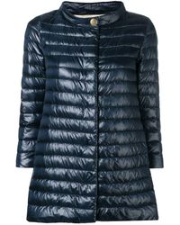 Herno - Funnel Neck Padded Jacket - Lyst