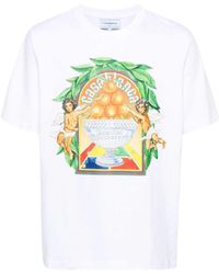 Casablancabrand - Cotton T-Shirt - Lyst