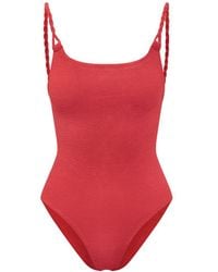 Hunza G - Camille One Piece Swimsuit - Lyst