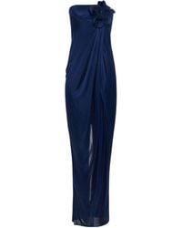 Elisabetta Franchi - Long Evening Dress - Lyst
