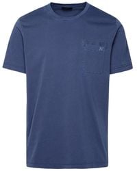 Fay - Cotton T-Shirt - Lyst