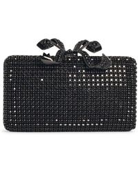 Self-Portrait - 'Crystal Box' Polyester Clutch - Lyst