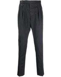 Peserico - Pleat-detail Tapered Trousers - Lyst