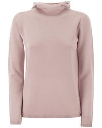 Max Mara - Paprica - Turtleneck Sweater With Hood - Lyst