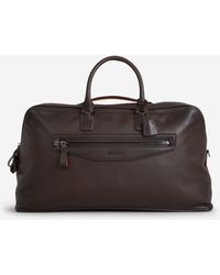 Santoni - Weekend Leather Bag - Lyst