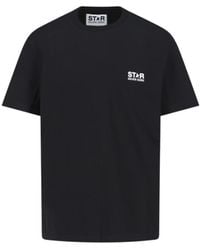 Golden Goose - Big Star Back Regular Short Sleeve T-Shirt - Lyst
