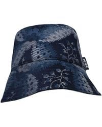 Etro - Blue Cotton Blend Hat - Lyst