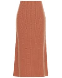 Chloé - Knit Long Skirt - Lyst