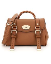 Mulberry - Alexa Grained Leather Mini Bag - Lyst