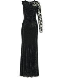 Self-Portrait - Rhinestone' Polyester Dress - Lyst