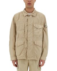 Stone Island - Drip-Proof "Field" Jacket - Lyst