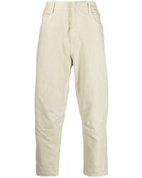Stone Island Shadow Project - Zip-detail Straight-leg Trousers - Lyst