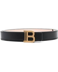 Balmain - B-Belt Leather Belt - Lyst