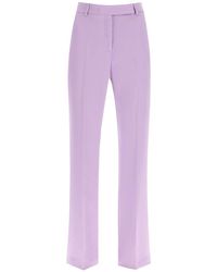 Hebe Studio - 'lover' Satin Trousers - Lyst