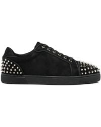 Christian Louboutin - Seavaste 2 Suede Leather Sneakers - Lyst