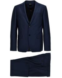 Zegna - Wool And Mohair Dress Completi - Lyst