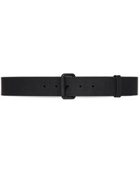 Gucci - Rubber Effect Leather Belt - Lyst