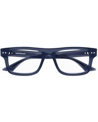 Montblanc - Mb0289O Linea Snowcap Eyeglasses - Lyst