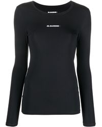 Jil Sander Long-sleeved tops for Women | Online Sale up to 67% off | Lyst