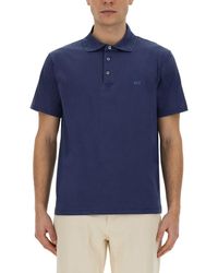 Fay - Polo With Logo - Lyst