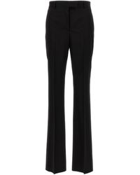 Ferragamo - Central Pleated Pants - Lyst