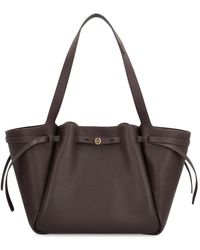 Tory Burch - Romy Smooth Leather Tote Bag - Lyst