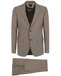 Zegna - Pure Wool Suit - Lyst