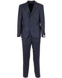 Luigi Bianchi - Single-breasted Suit - Lyst