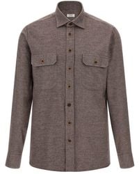 Borriello - Flannel Shirt - Lyst